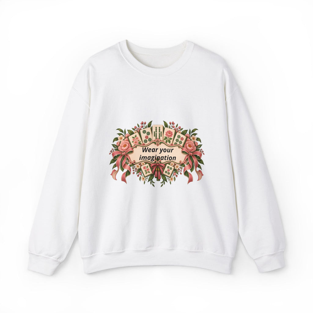 Wear Your Imagination Floral Mahjong Sweatshirt