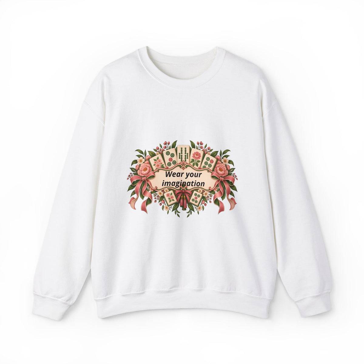 Wear Your Imagination Floral Mahjong Sweatshirt