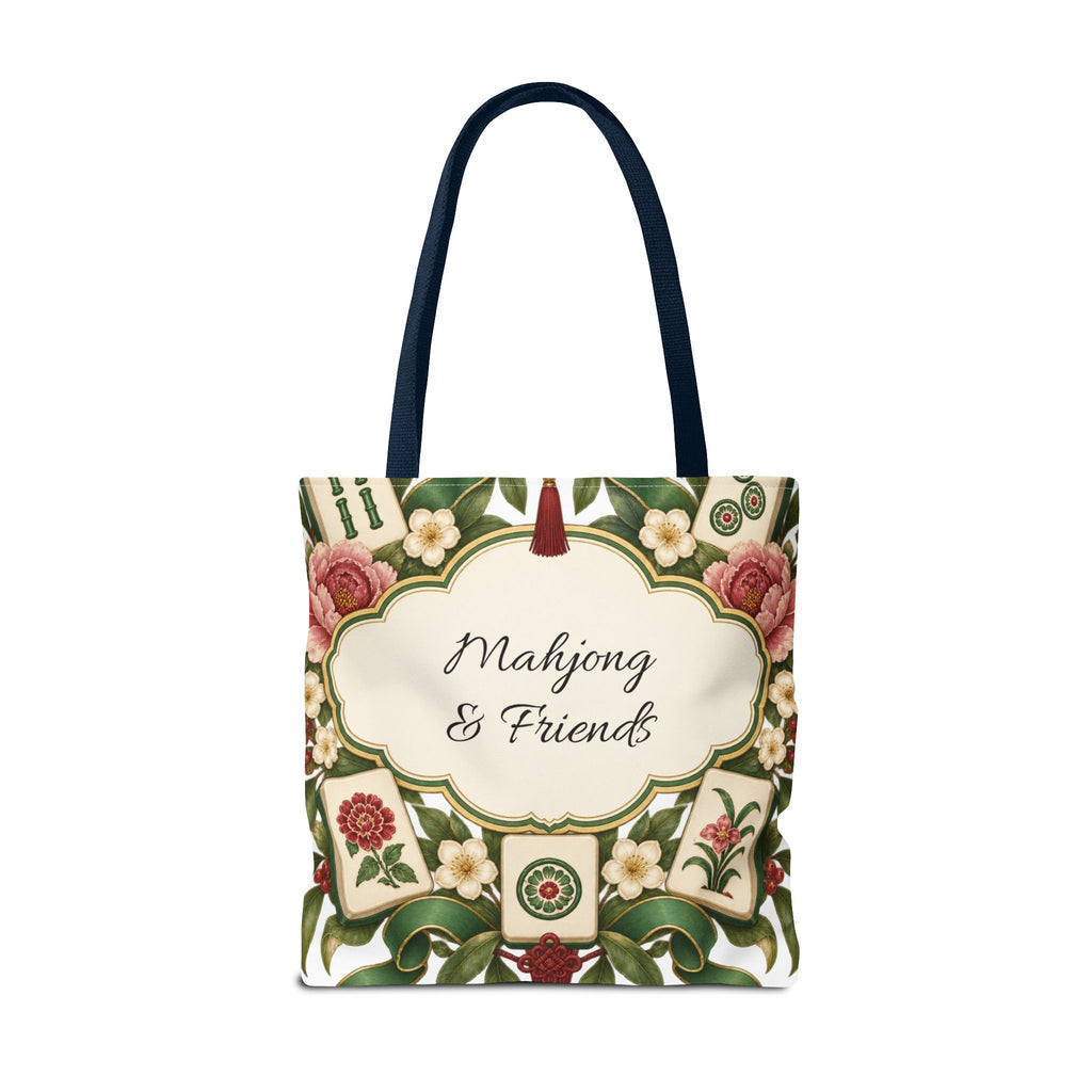 The Floral Club Mahjong Tote Bag