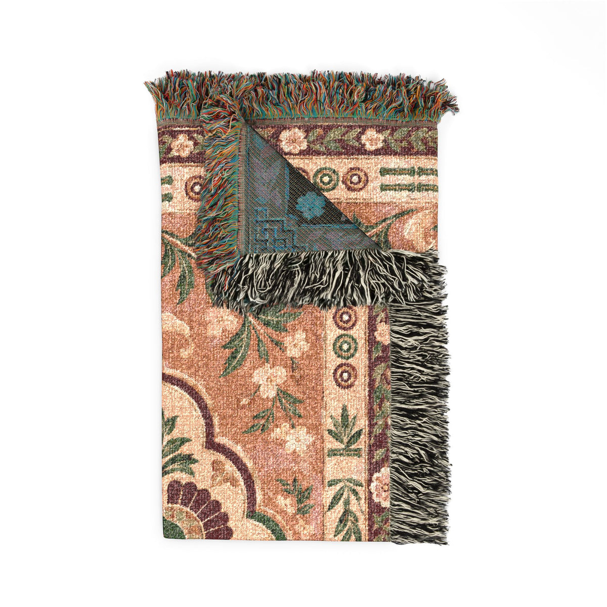 The Pink Mahjong Heirloom Woven Blanket