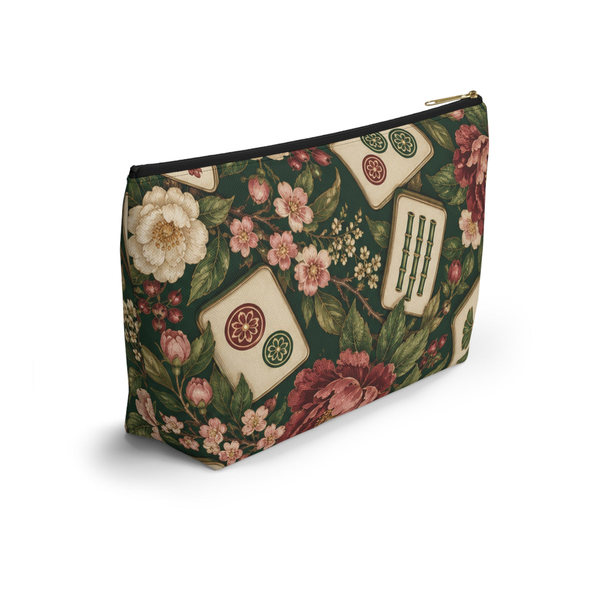 Botanical Mahjong Garden Pouch