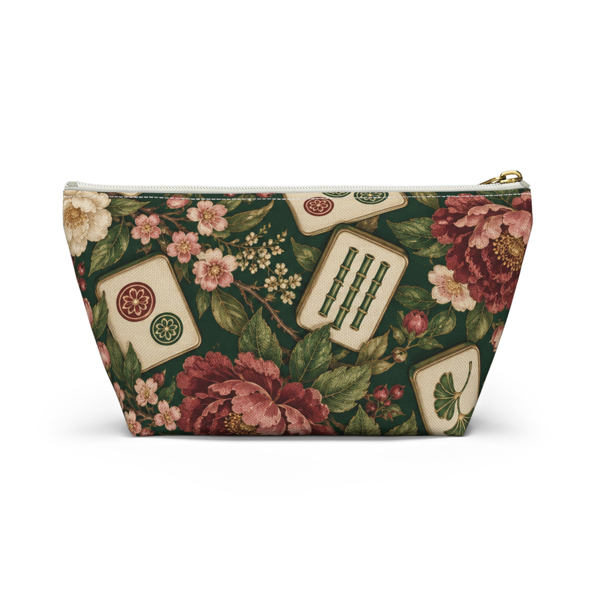 Botanical Mahjong Garden Pouch