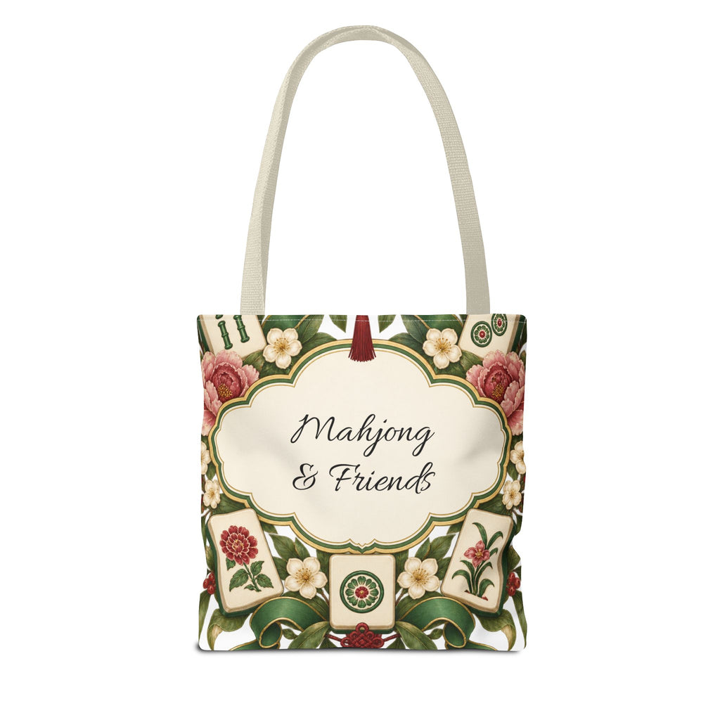The Floral Club Mahjong Tote Bag