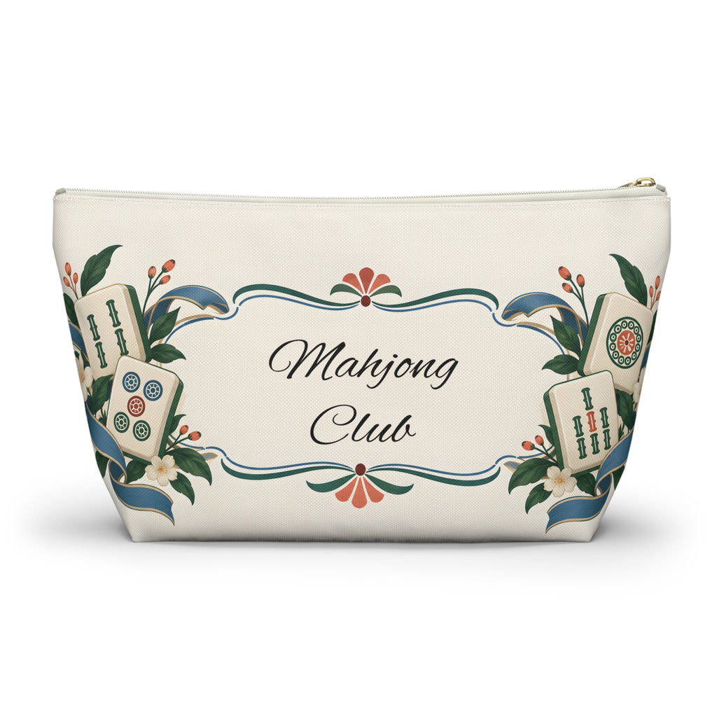 Floral Mahjong Club Pouch