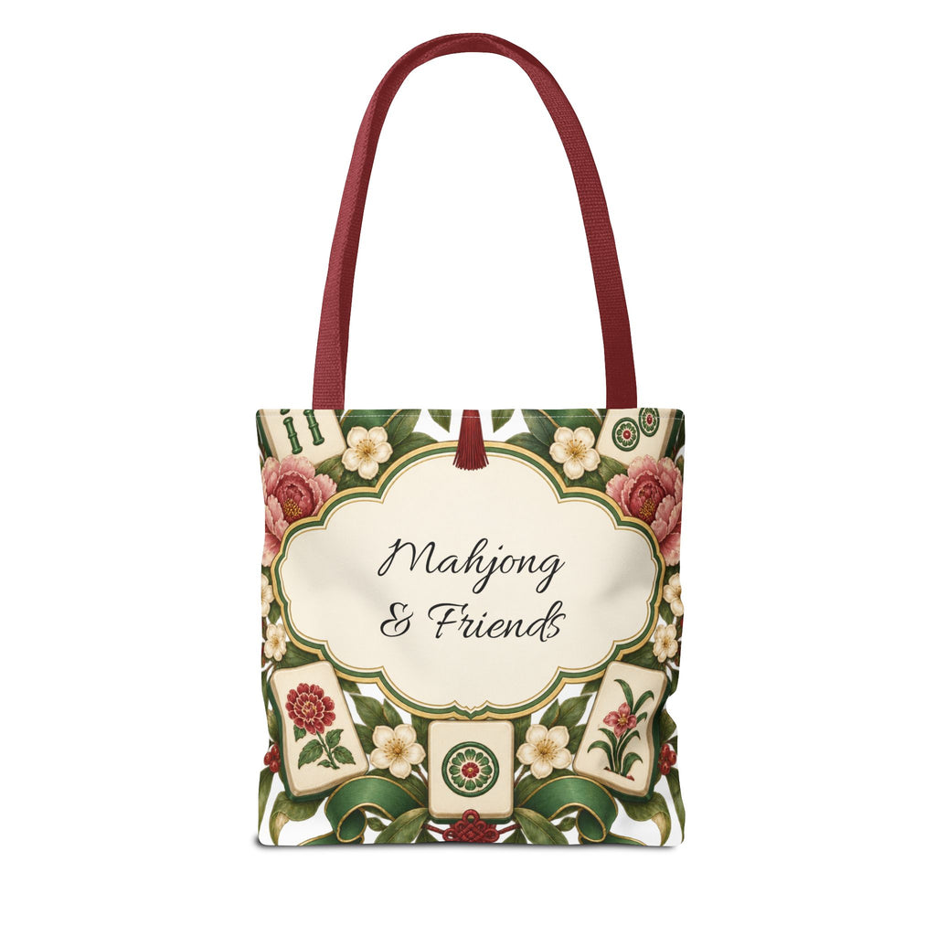 The Floral Club Mahjong Tote Bag