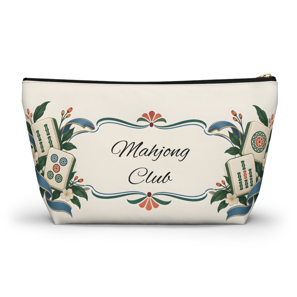 Floral Mahjong Club Pouch