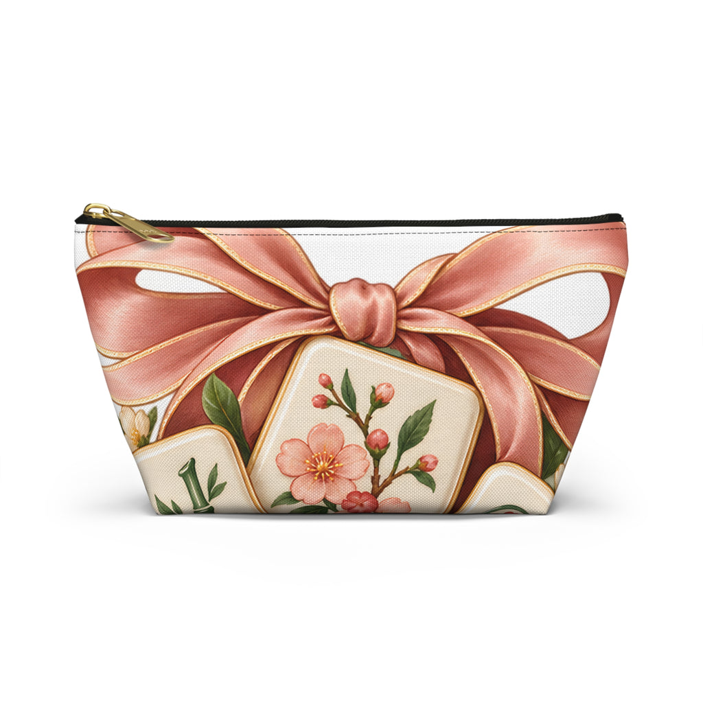 Lucky Tile Bows Mahjong Pouch