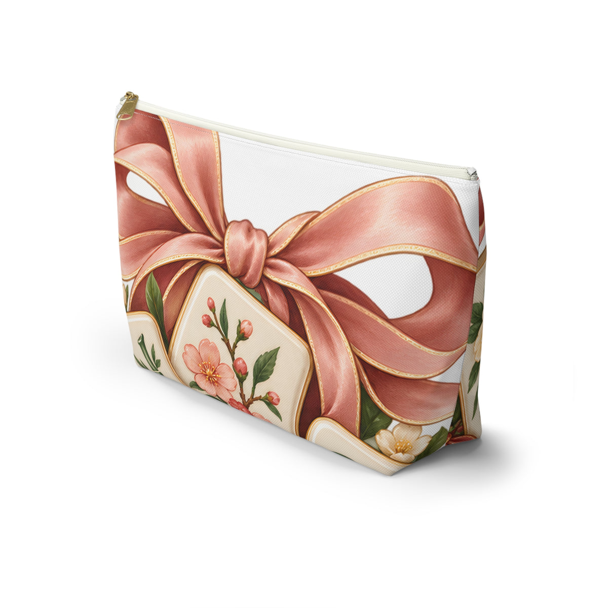 Lucky Tile Bows Mahjong Pouch