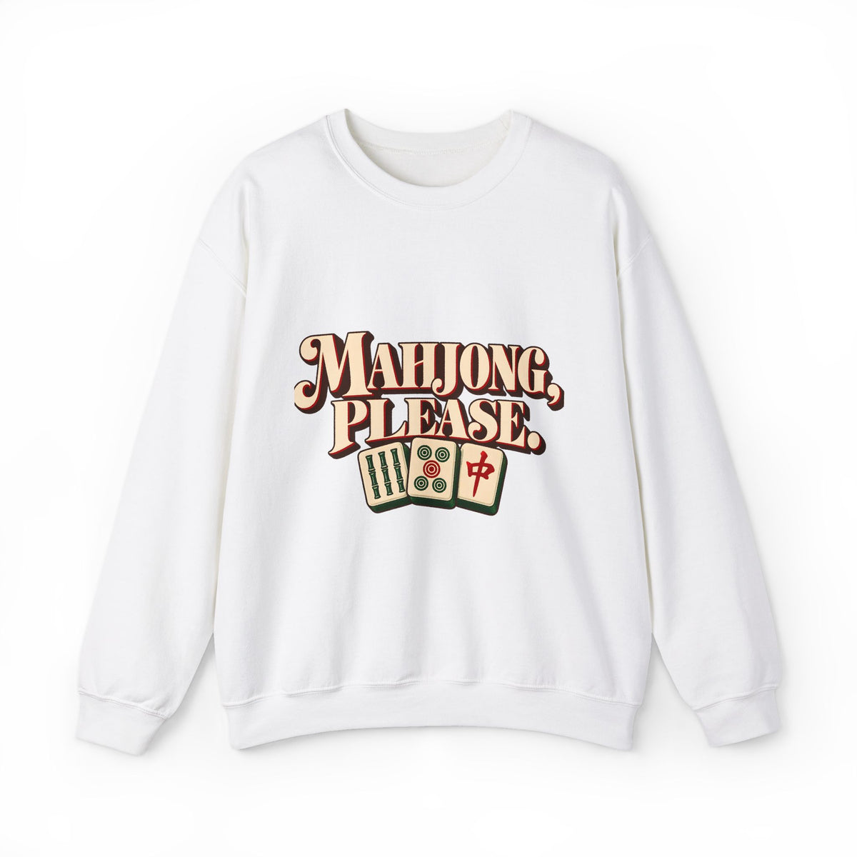 Mahjong, Please Minimal Sweatshirt
