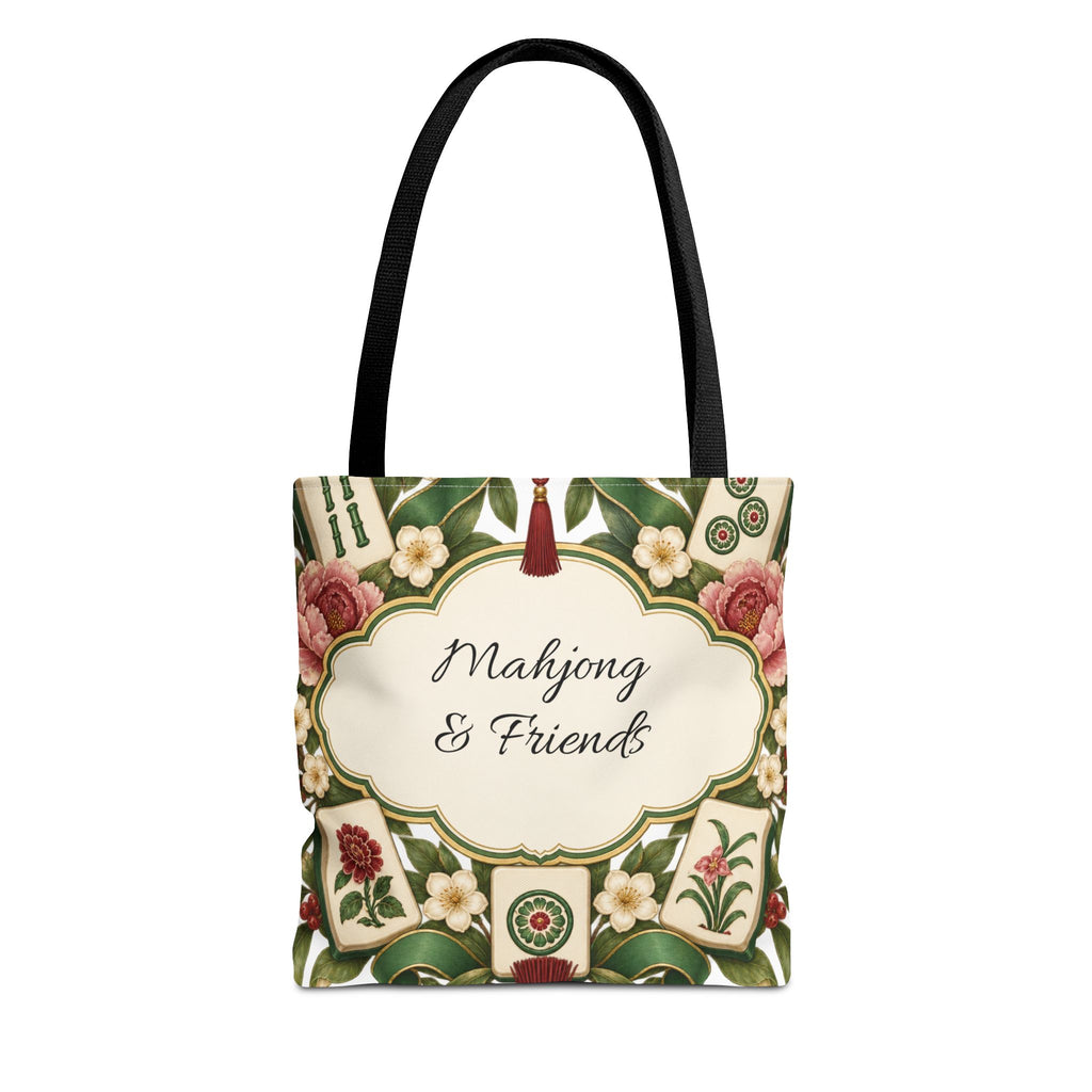 The Floral Club Mahjong Tote Bag