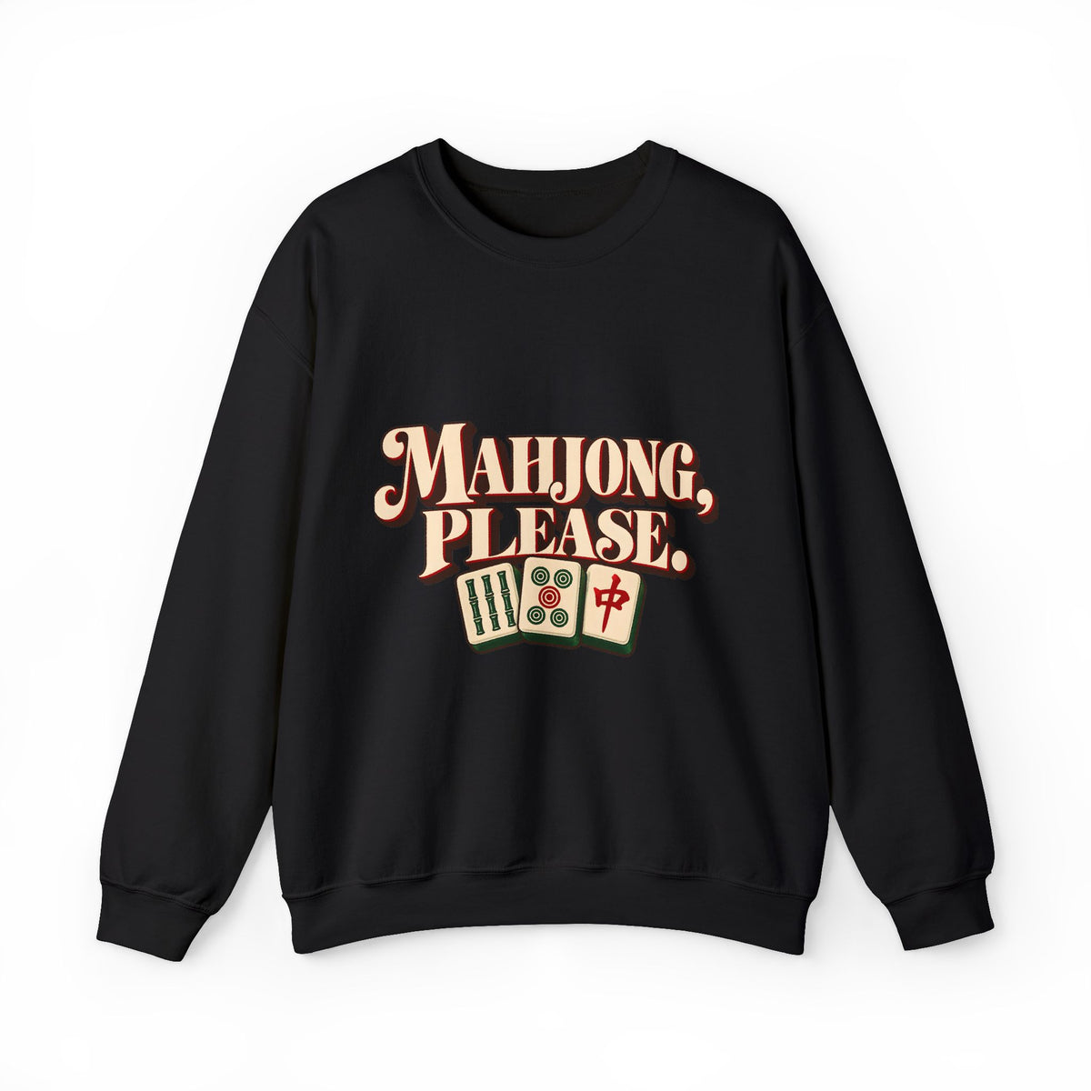 Mahjong, Please Minimal Sweatshirt