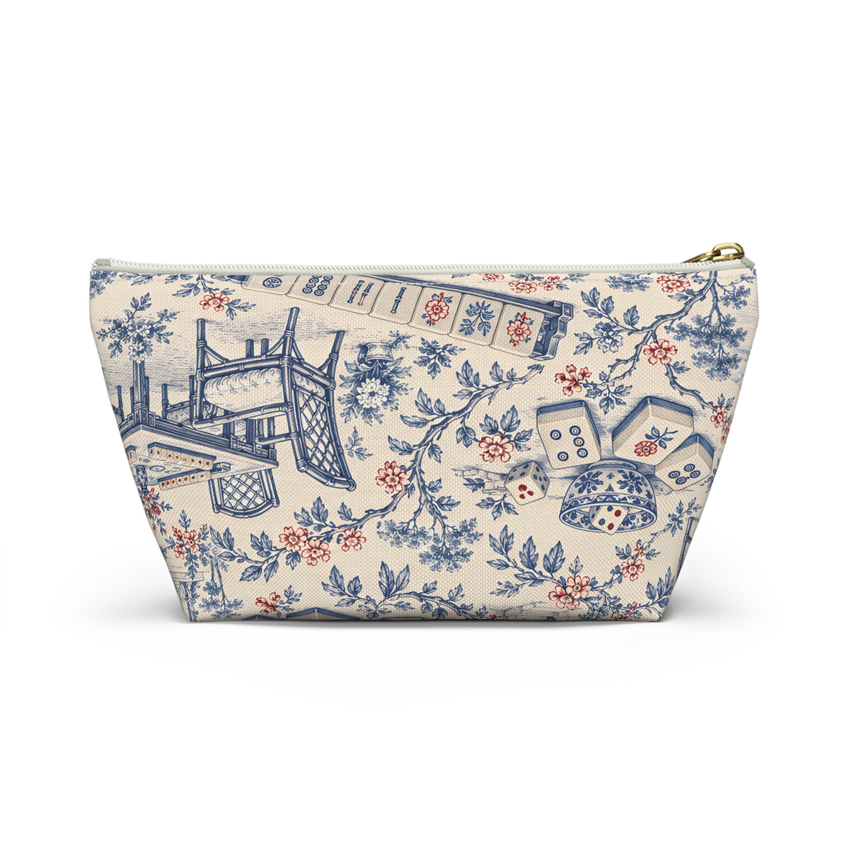 Mahjong Toile Pouch