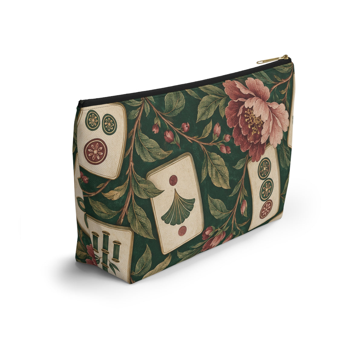 The Jade Tile Garden Mahjong Pouch