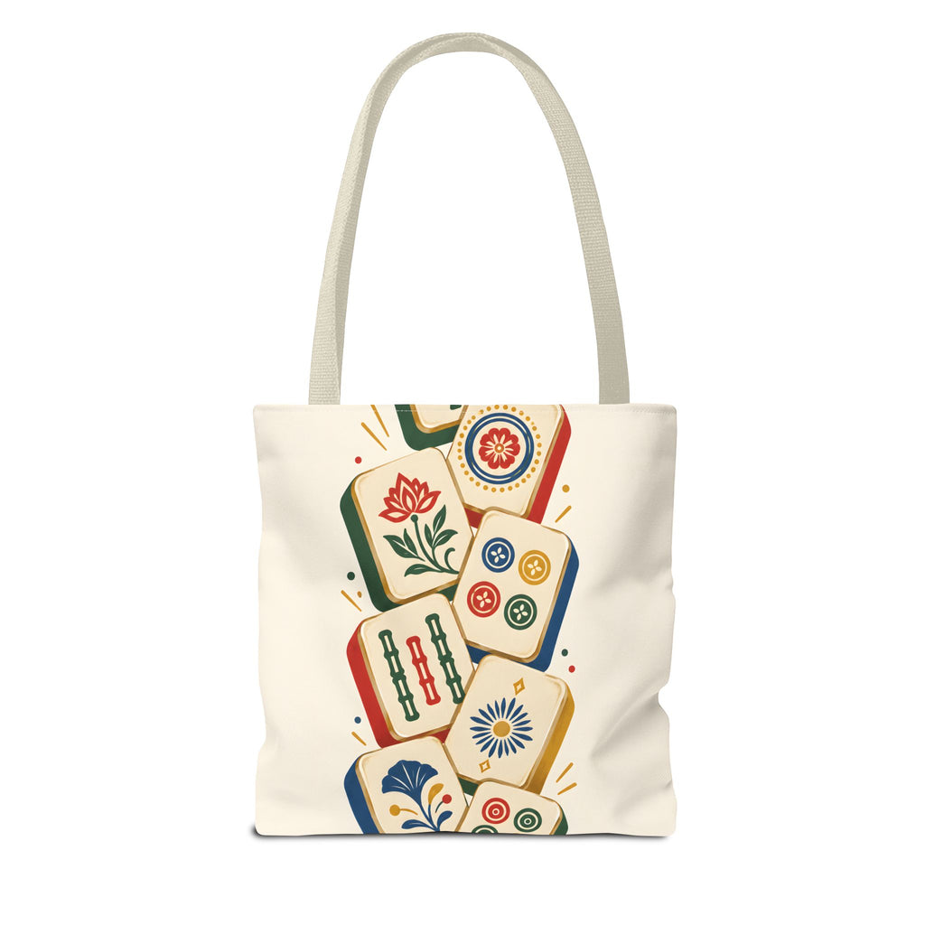 The Tile Parade Mahjong Tote Bag