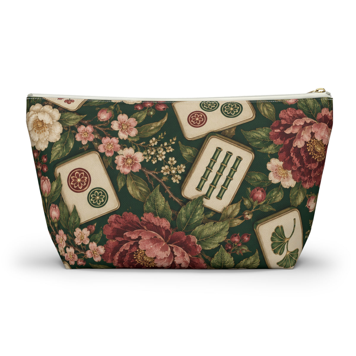 Botanical Mahjong Garden Pouch