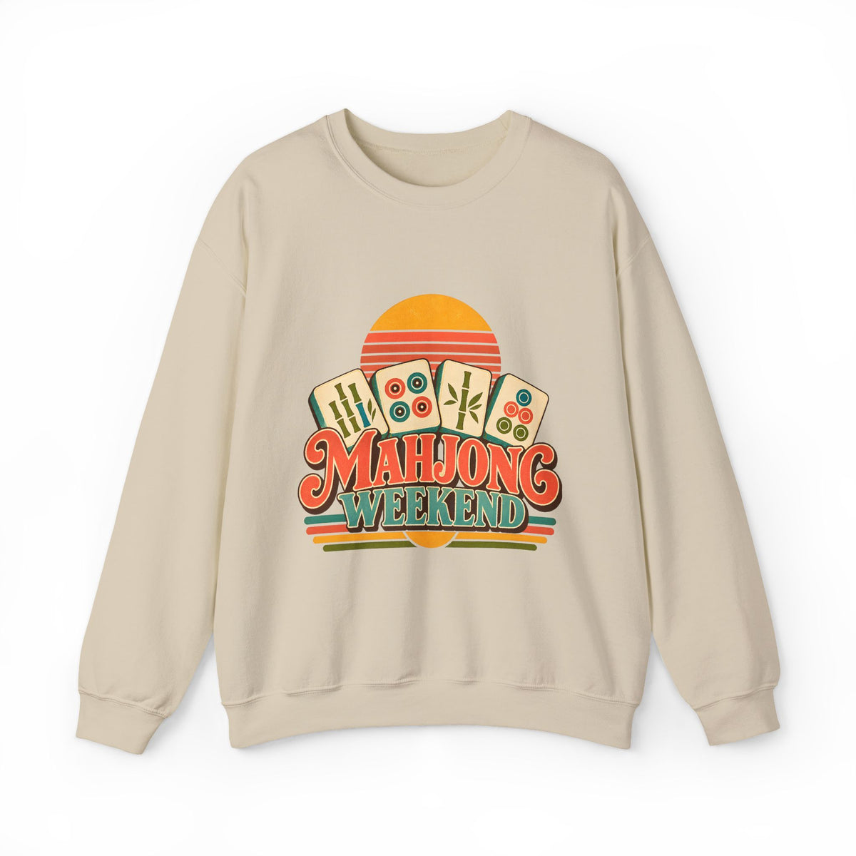 Mahjong Weekend Retro Sweatshirt