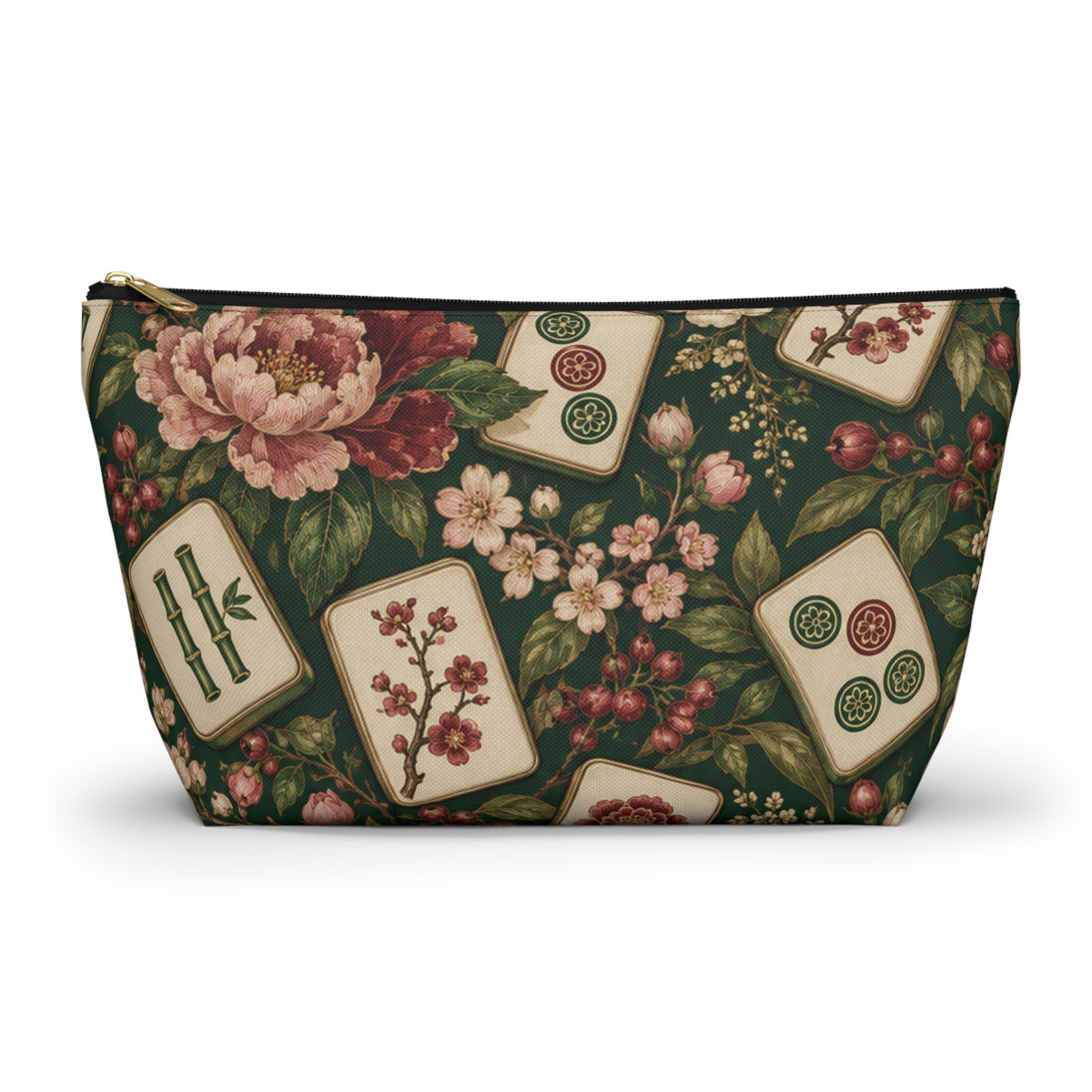 Botanical Mahjong Garden Pouch