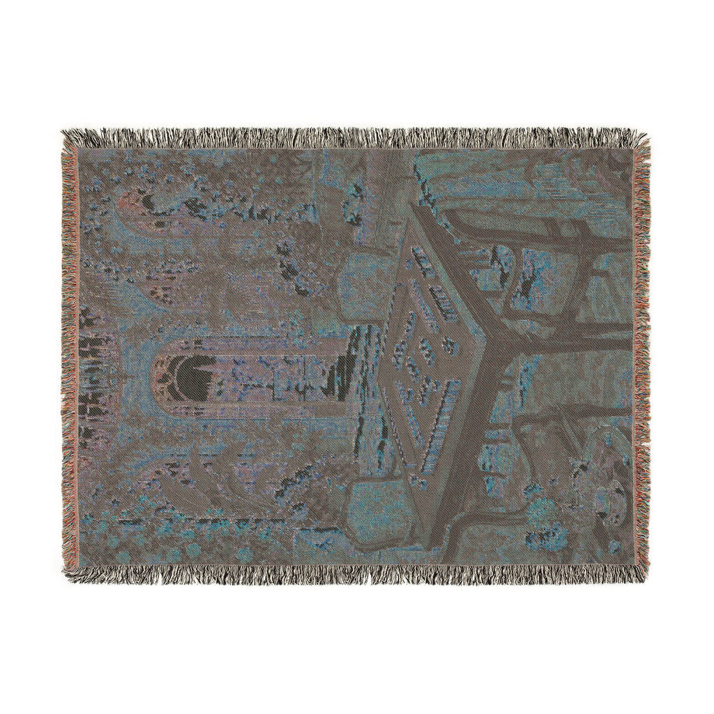 The Mahjong Conservatory Woven Blanket