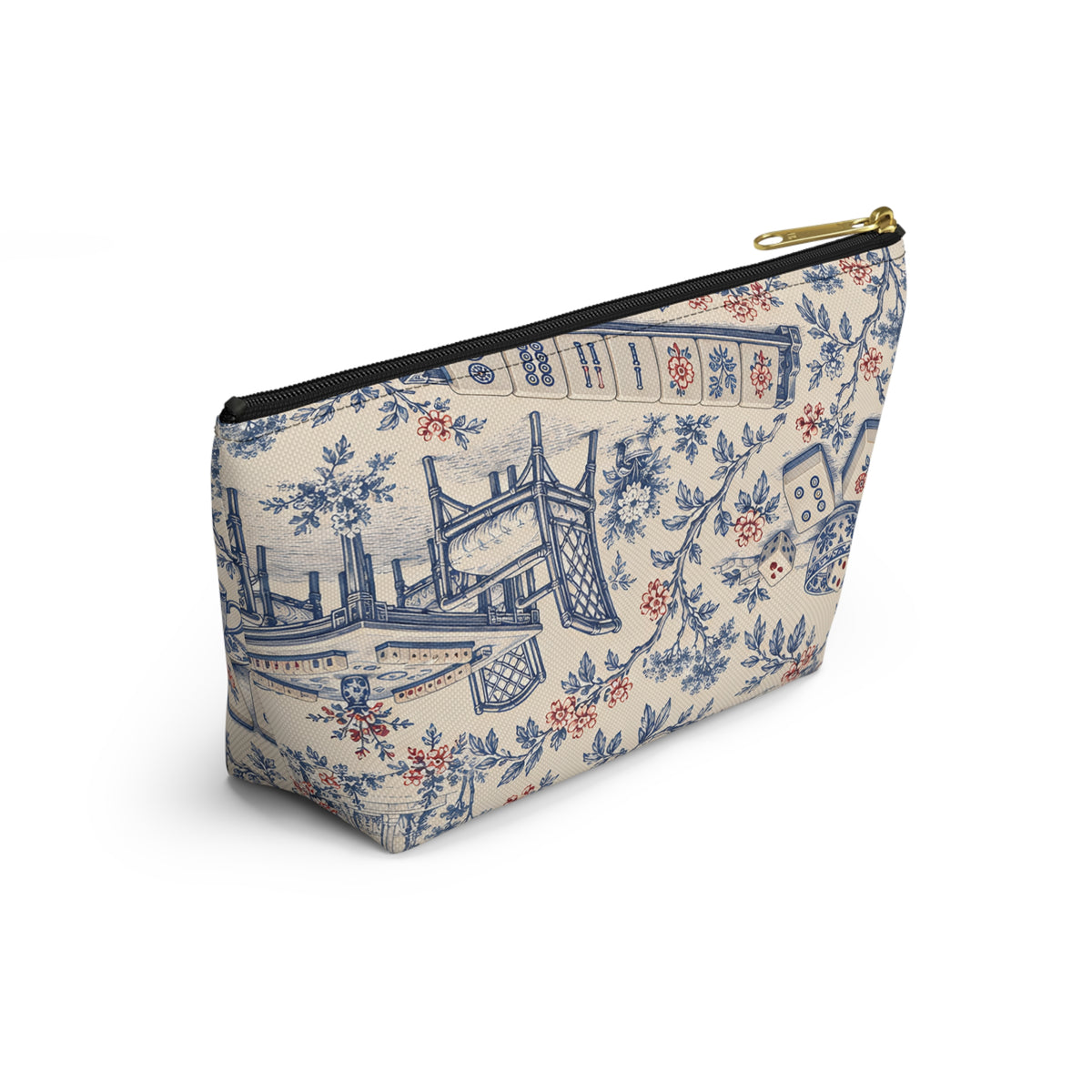 Mahjong Toile Pouch