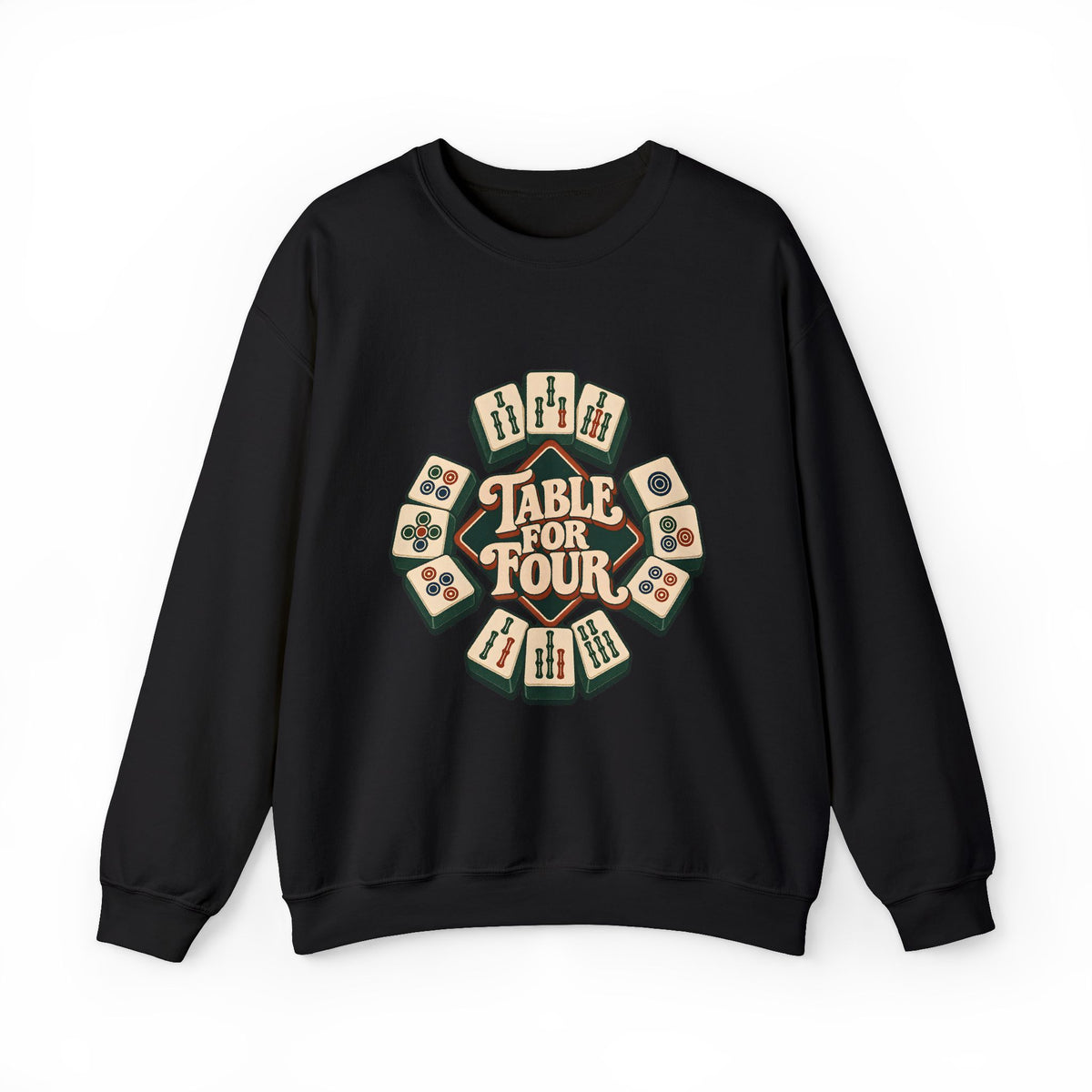 Table for Four Mahjong Sweatshirt