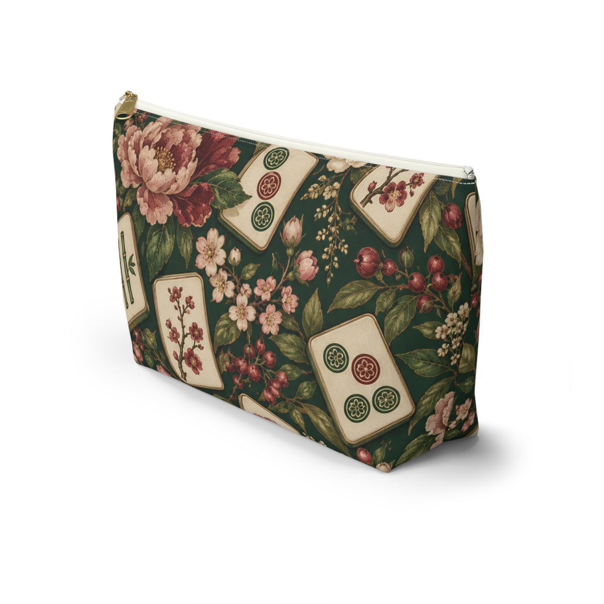 Botanical Mahjong Garden Pouch