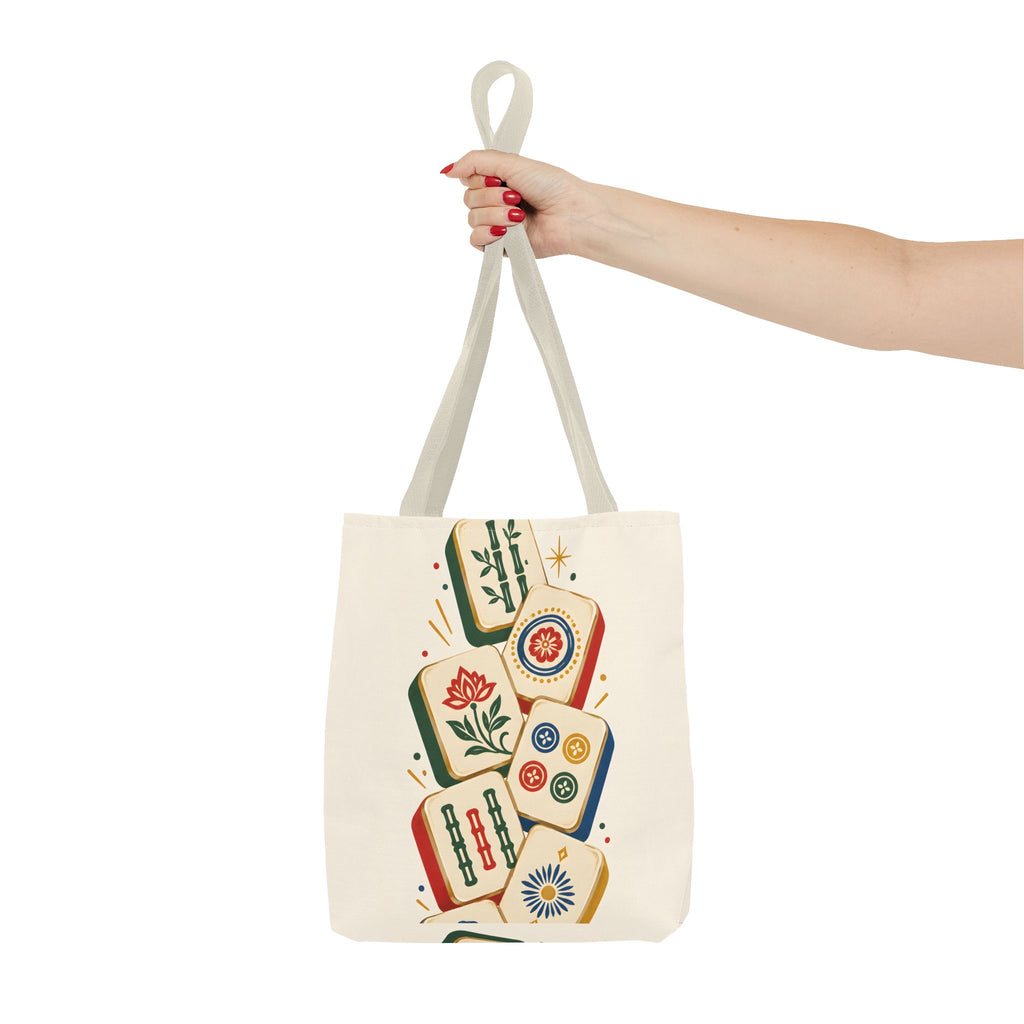 The Tile Parade Mahjong Tote Bag