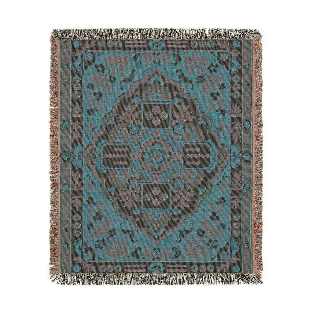 The Pink Mahjong Heirloom Woven Blanket