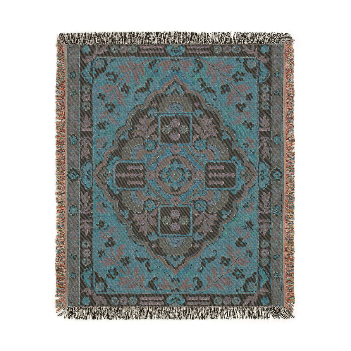 The Pink Mahjong Heirloom Woven Blanket