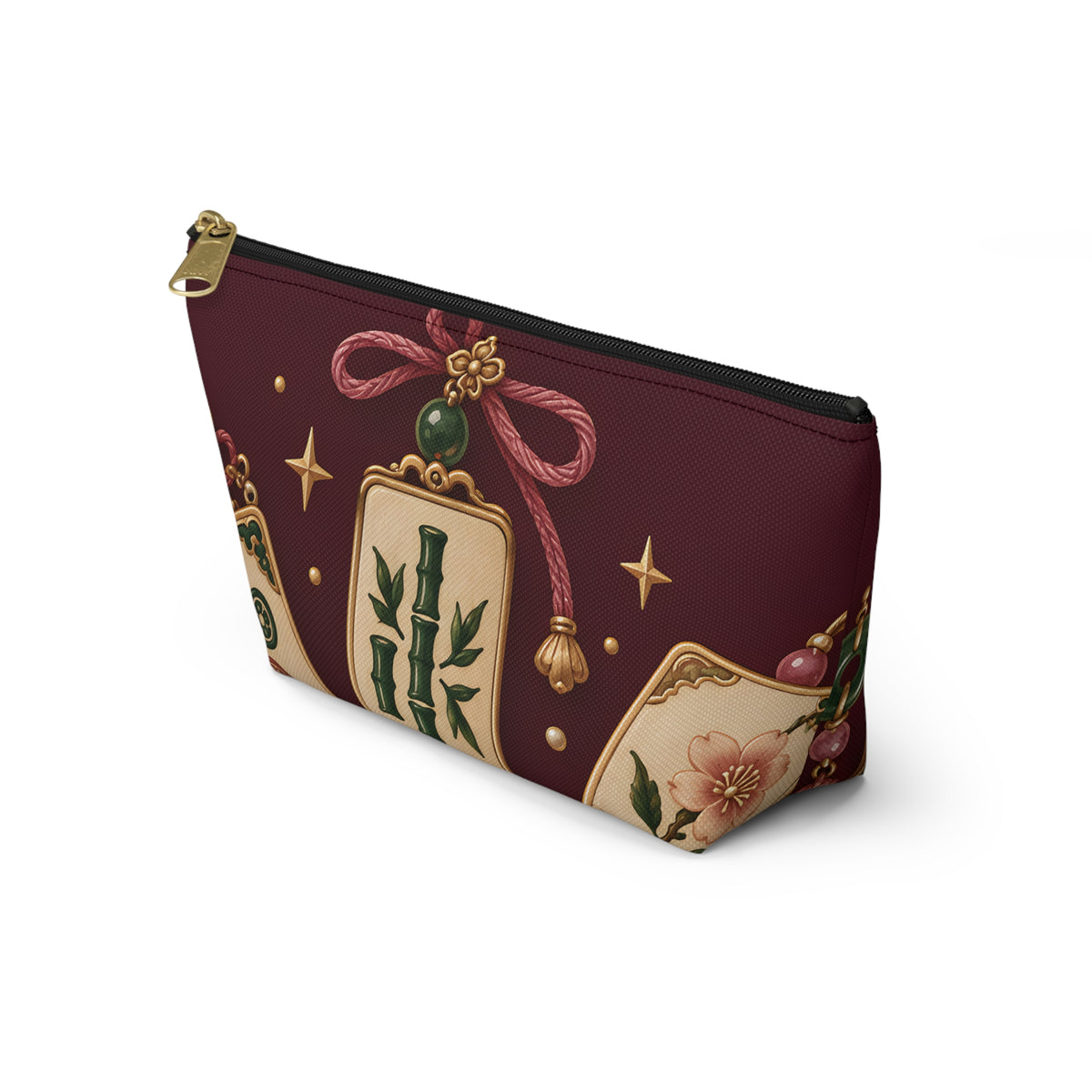 Lucky Tile Charms Mahjong Pouch