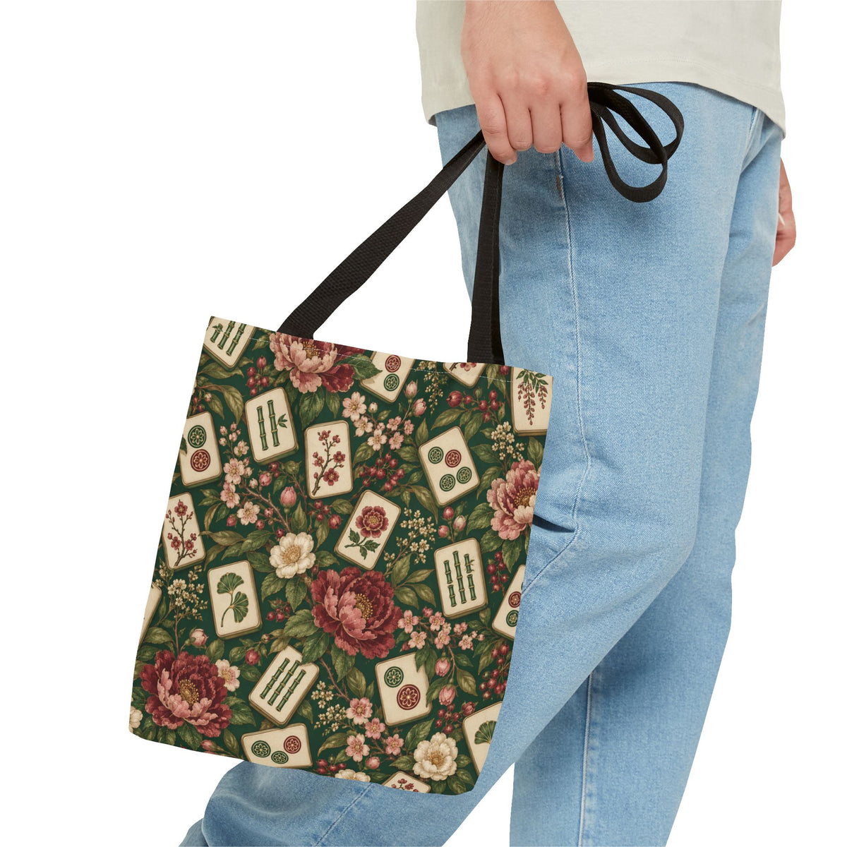 The Botanical Mahjong Tote Bag