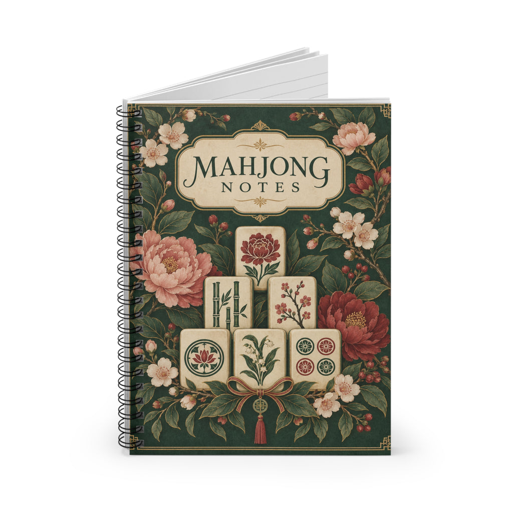 Mahjong Notes Spiral Notebook