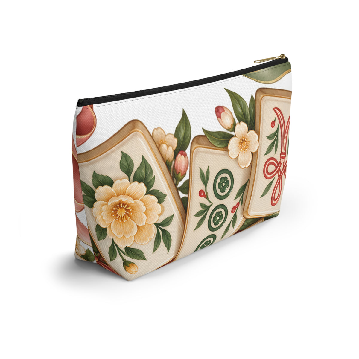Lucky Tile Bows Mahjong Pouch