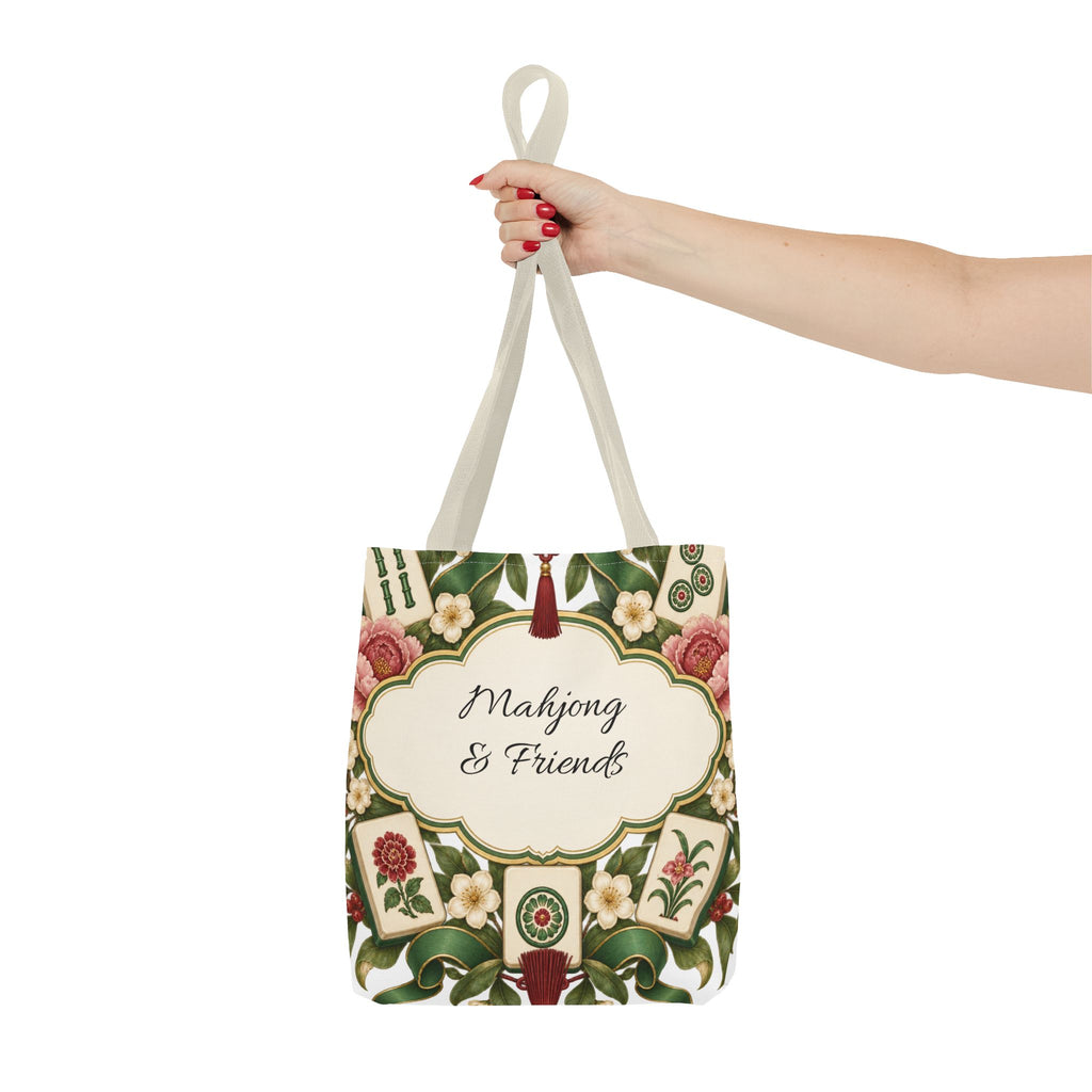 The Floral Club Mahjong Tote Bag