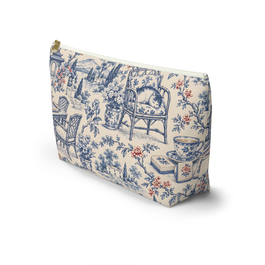 Mahjong Toile Pouch
