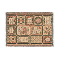 The Game Night Quilt Mahjong Woven Blanket