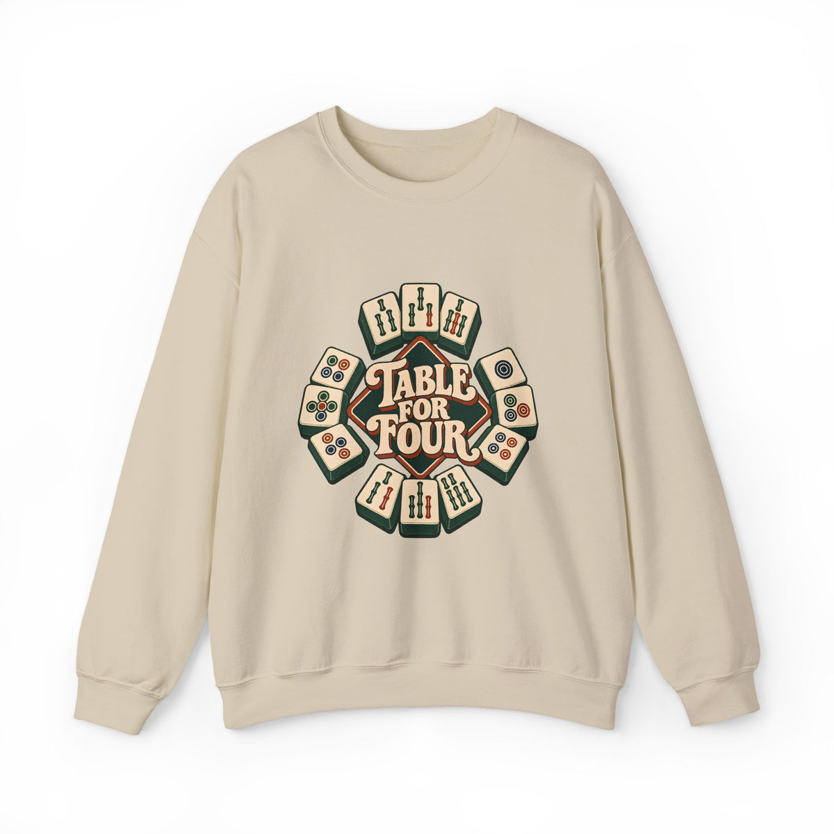 Table for Four Mahjong Sweatshirt