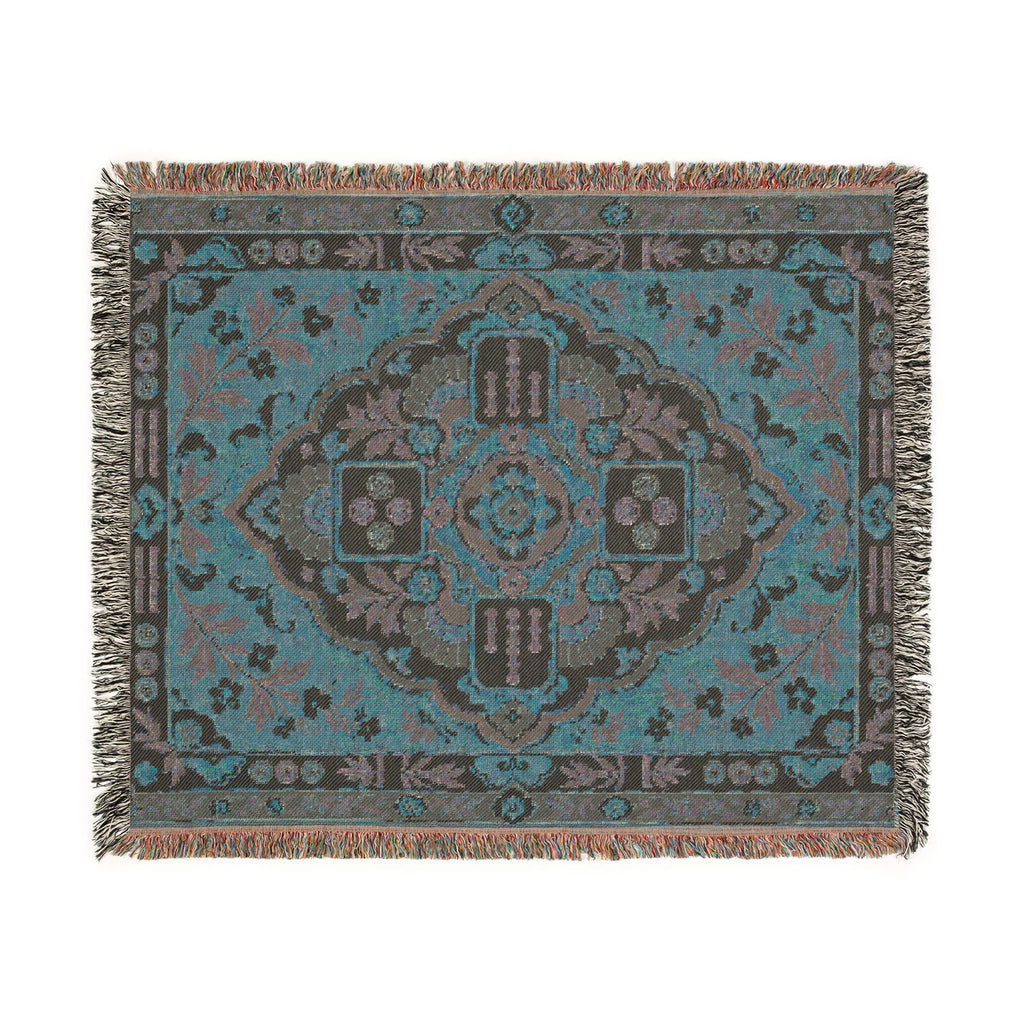 The Pink Mahjong Heirloom Woven Blanket