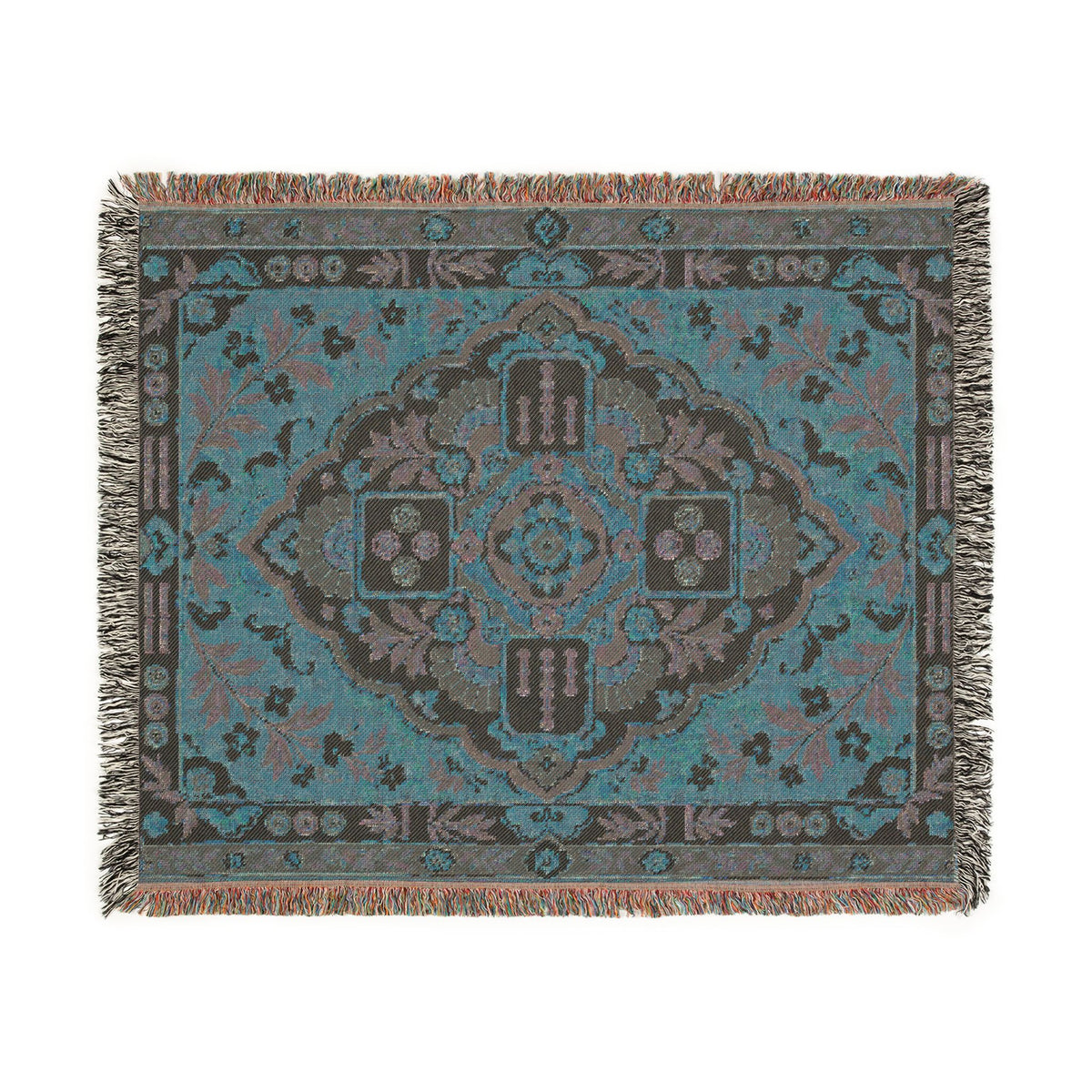 The Pink Mahjong Heirloom Woven Blanket