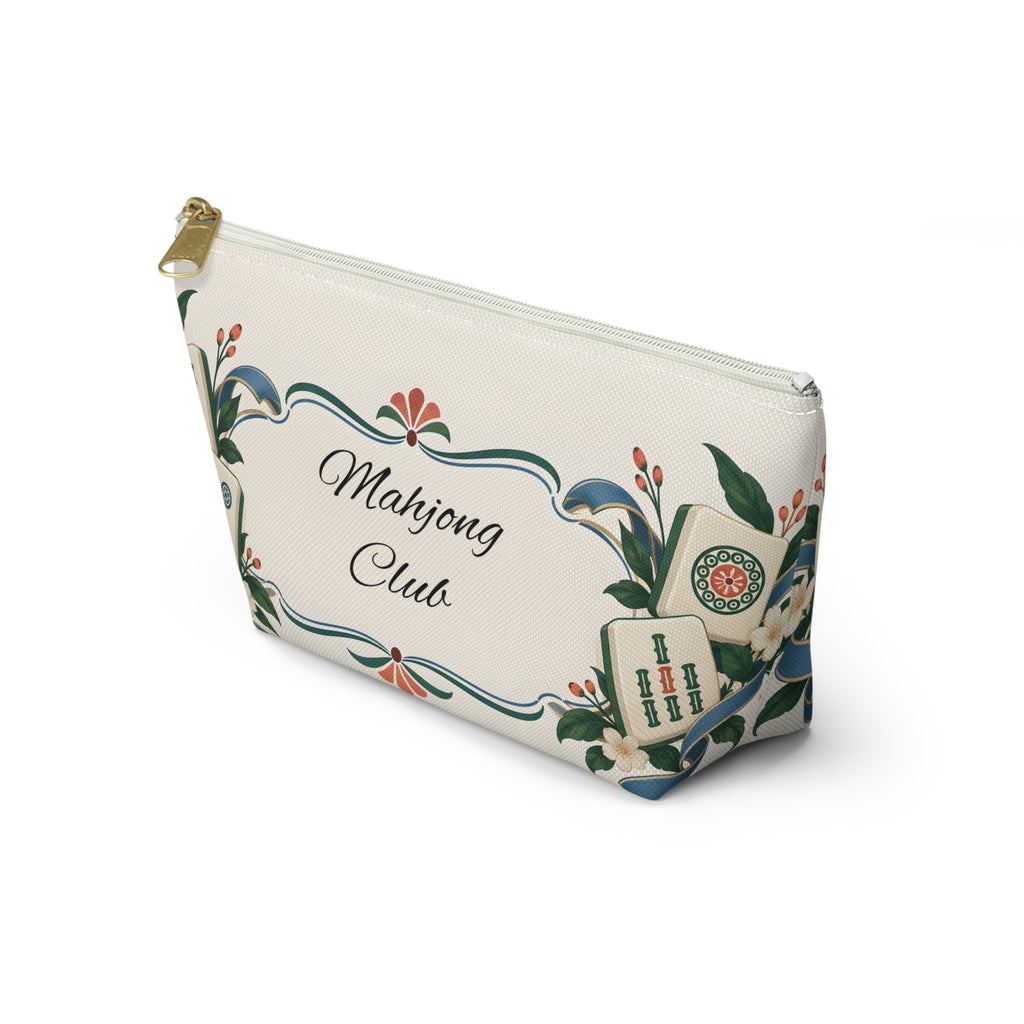 Floral Mahjong Club Pouch