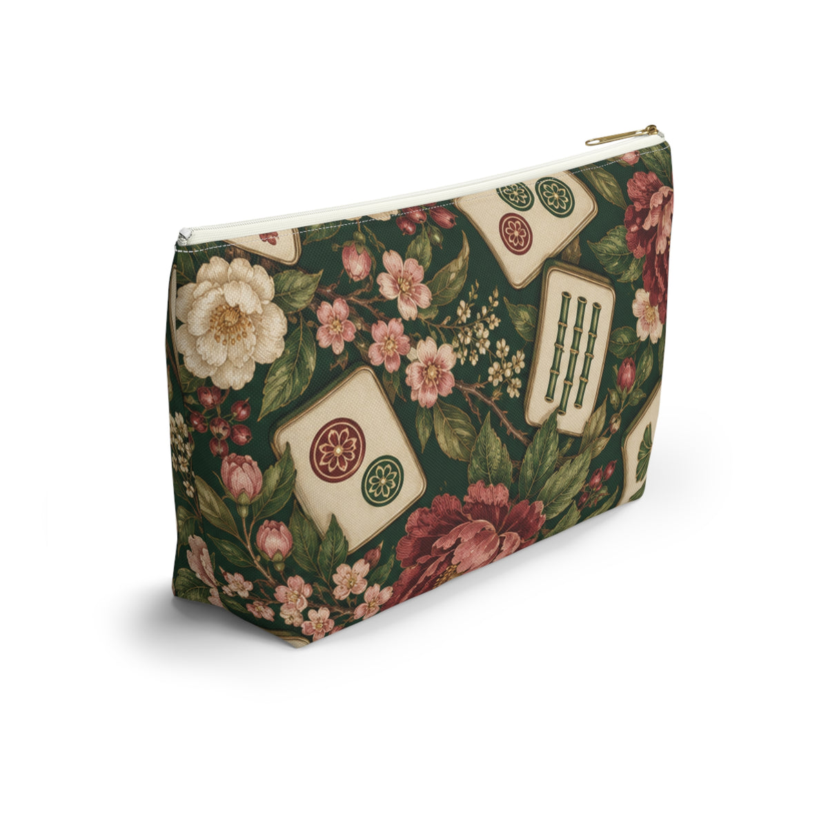 Botanical Mahjong Garden Pouch