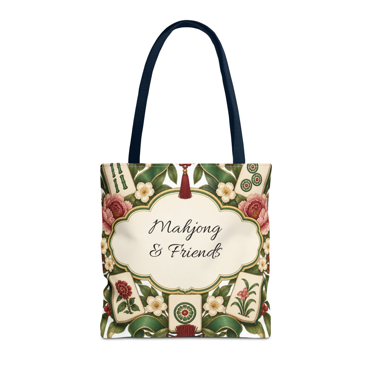 The Floral Club Mahjong Tote Bag