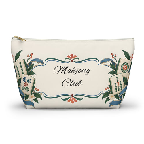 Floral Mahjong Club Pouch