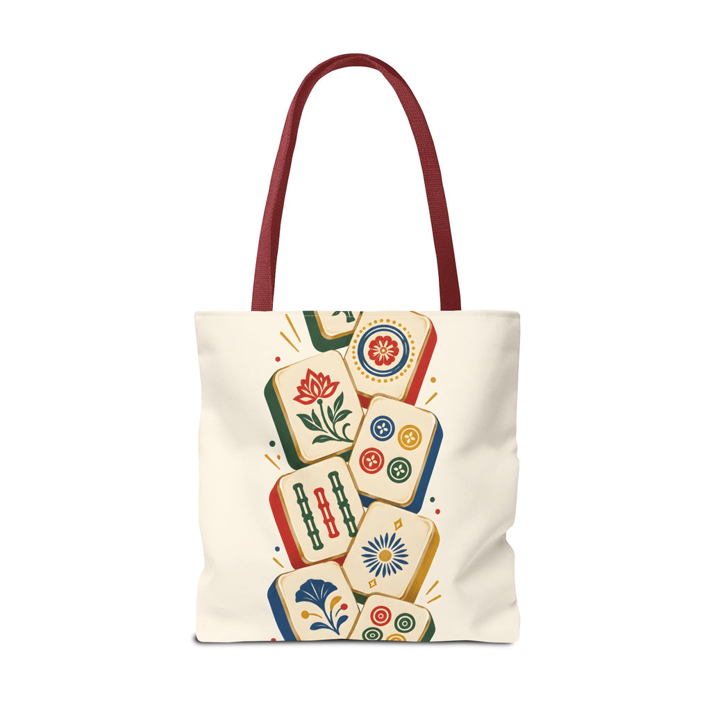 The Tile Parade Mahjong Tote Bag