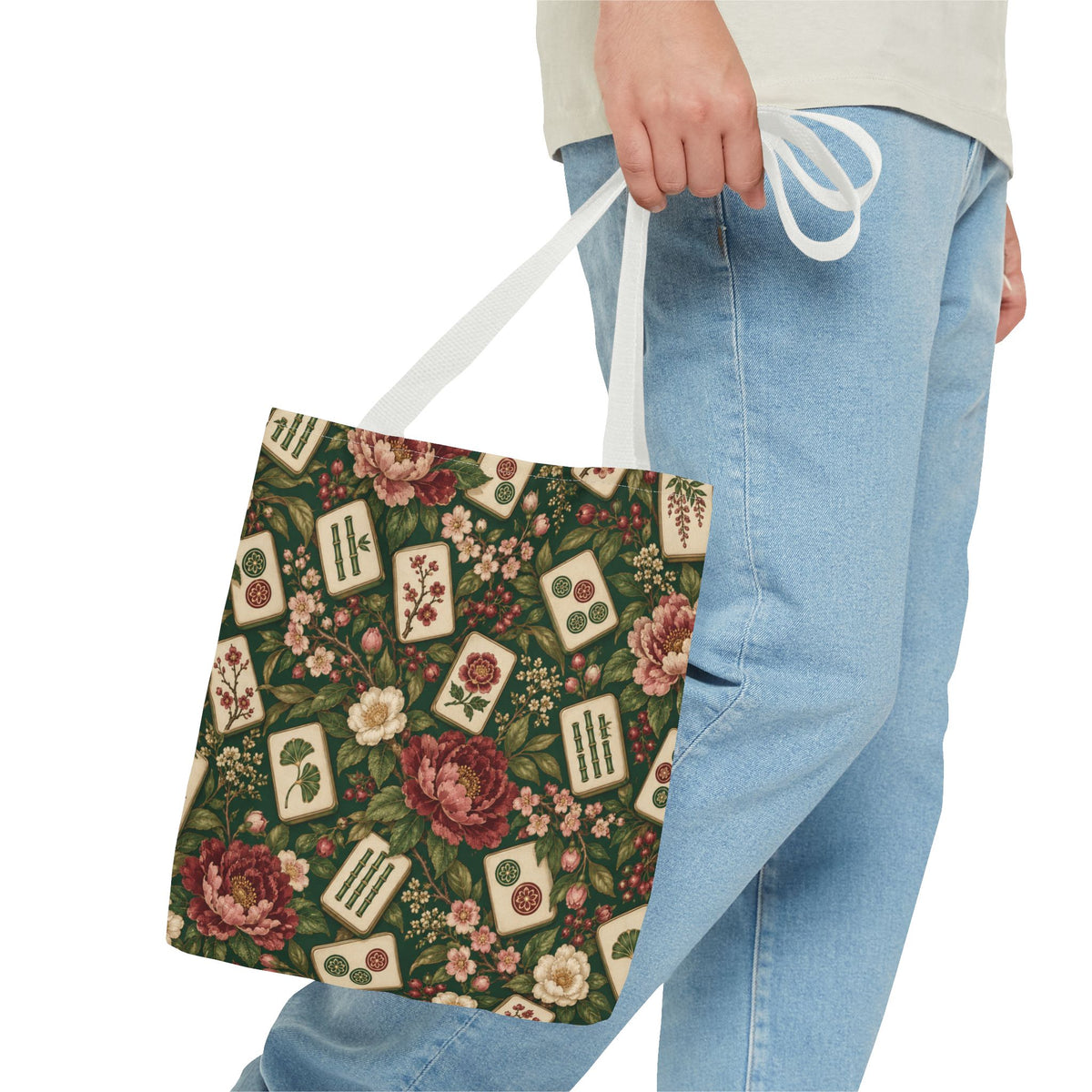 The Botanical Mahjong Tote Bag