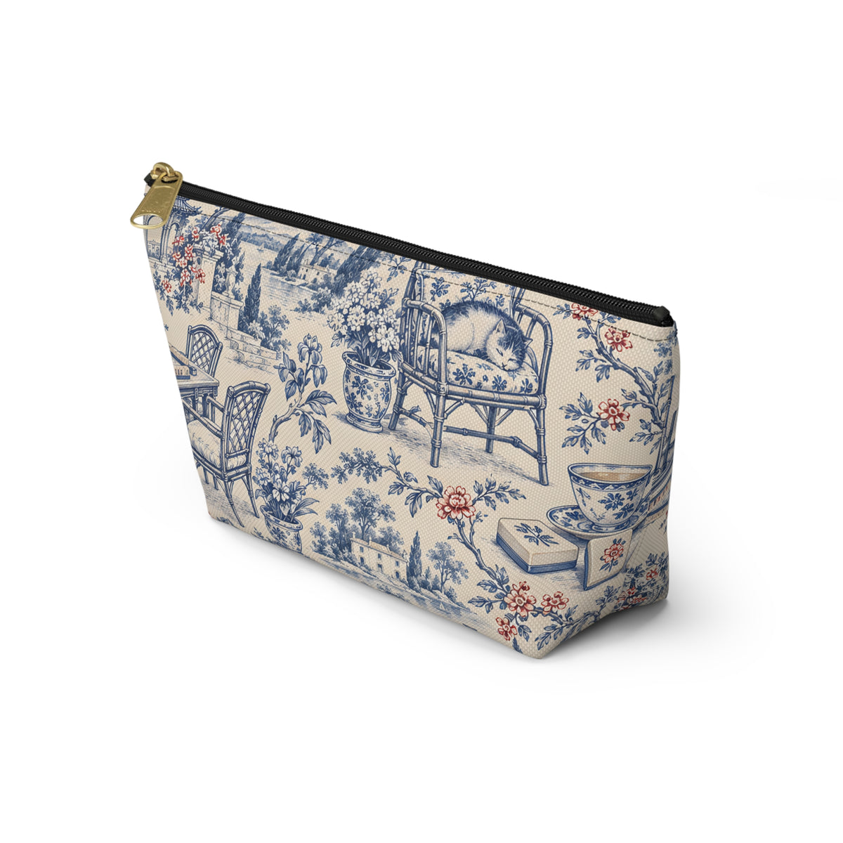Mahjong Toile Pouch