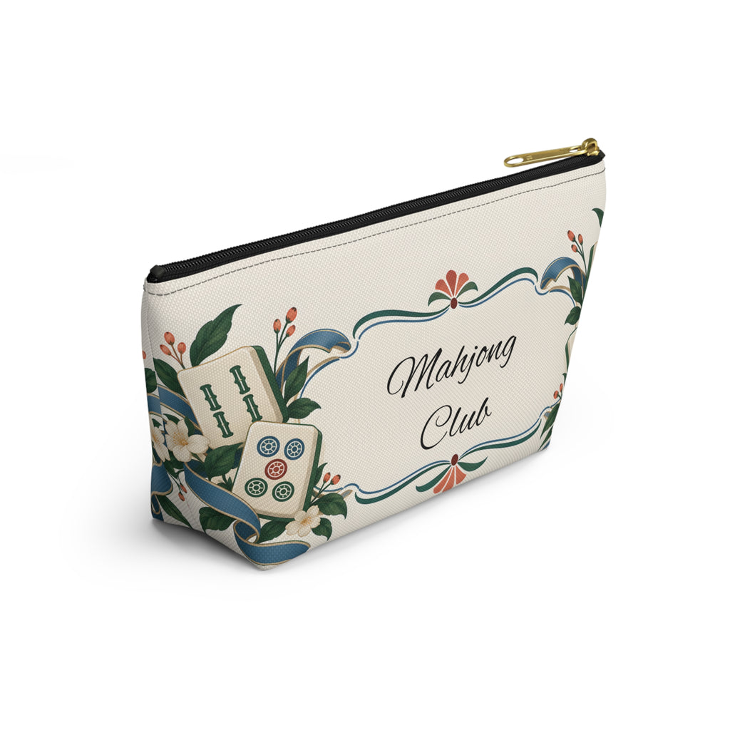 Floral Mahjong Club Pouch
