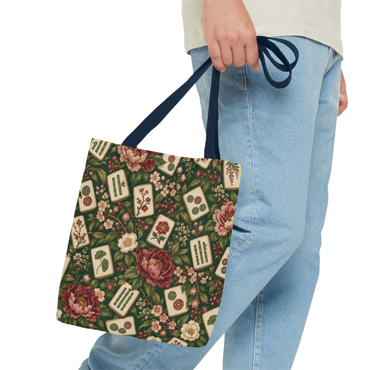 The Botanical Mahjong Tote Bag