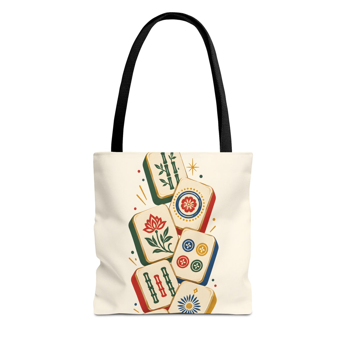 The Tile Parade Mahjong Tote Bag