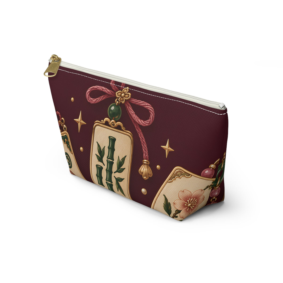 Lucky Tile Charms Mahjong Pouch