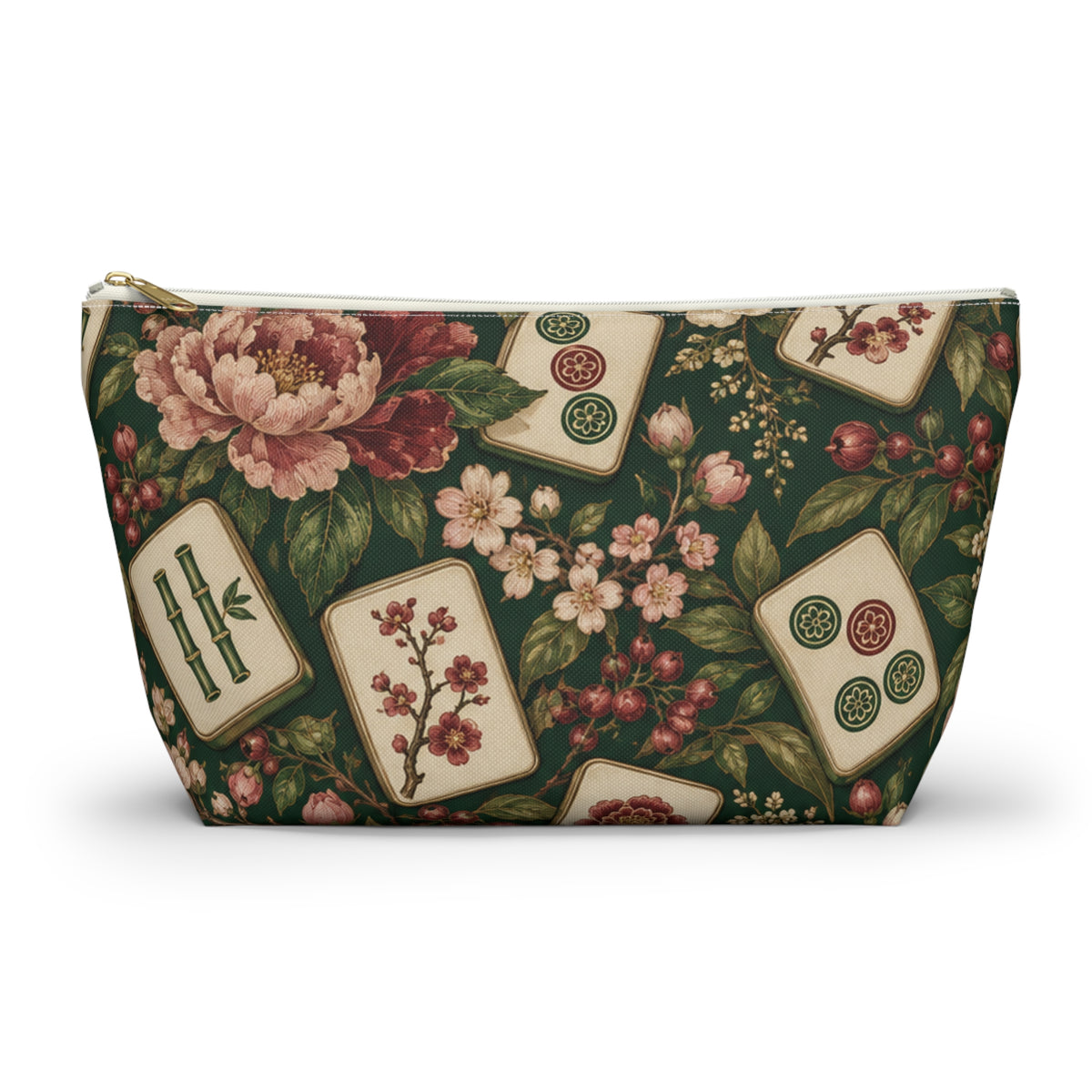 Botanical Mahjong Garden Pouch